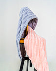 Absorbent hair towel
