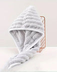 Absorbent hair towel