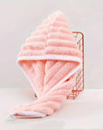 Absorbent hair towel