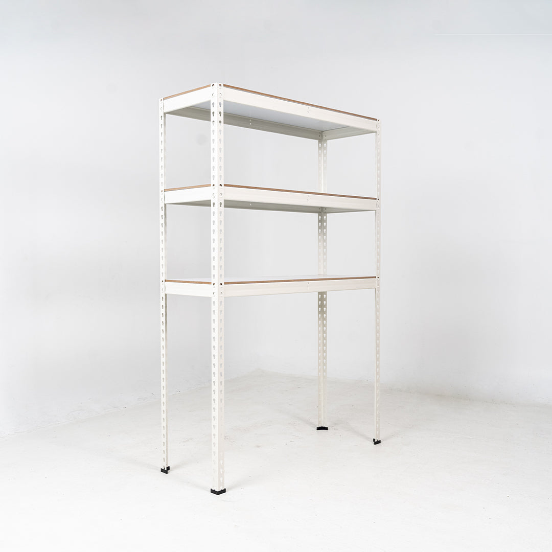 PVC Wood Deck Boltless Rack (3-Levels)
