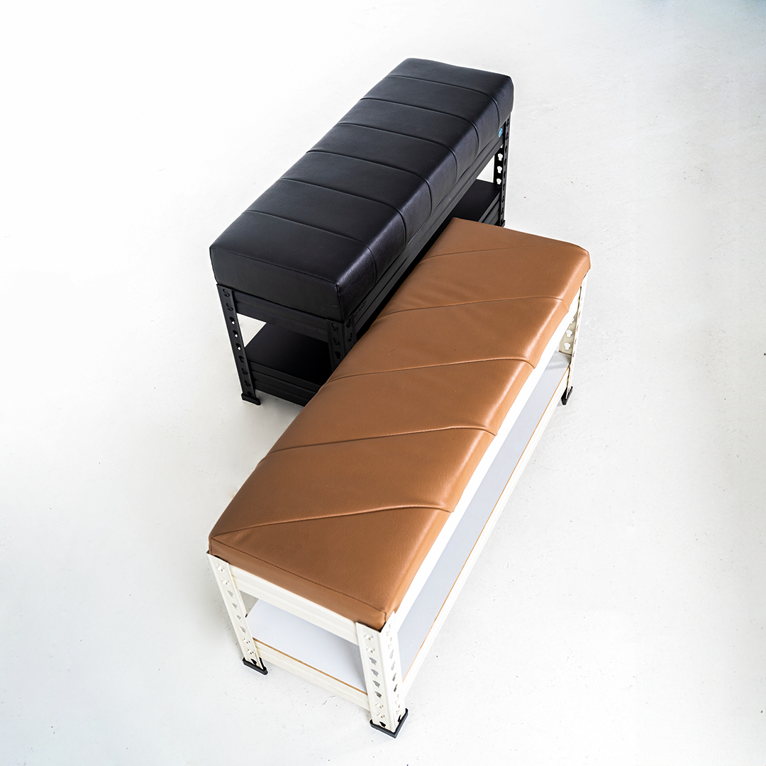 boltless shoerack bench