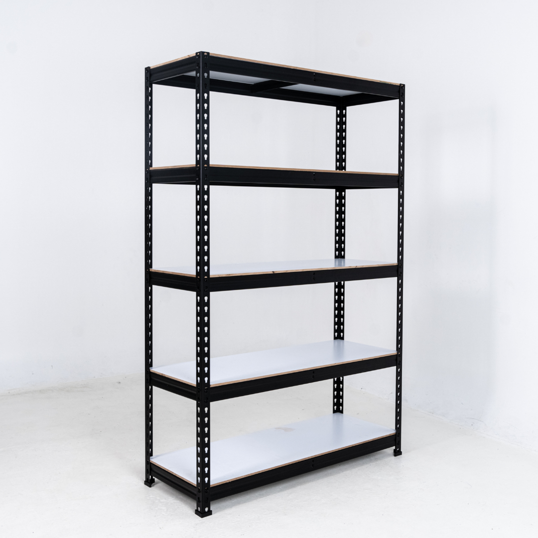 PVC Wood Deck Boltless Rack (5-Levels)