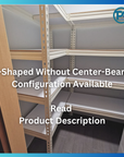 PVC Wood Deck Boltless Rack (3-Levels)