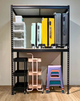 PVC Wood Deck Boltless Rack (2-Levels)