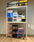 PVC Wood Deck Boltless Rack (2-Levels)