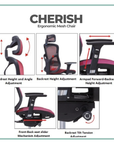 Cherish Ergonomic Mesh Chair