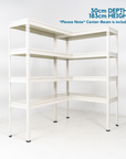 Metal Deck Boltless L Rack (4-Levels)(30cm Depth)