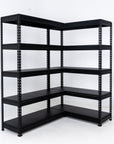 Metal Deck Boltless L Rack (5-Levels)(60cm Depth)