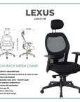 Lexus Mesh Chairs