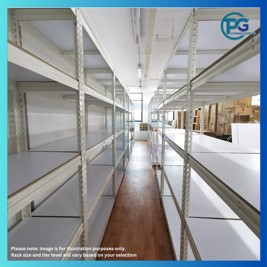 PVC Wood Deck Boltless Rack (3-Levels)