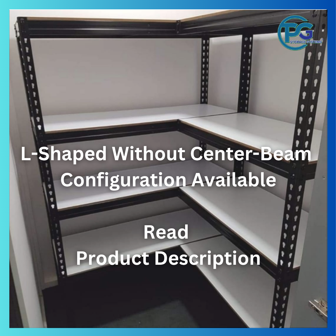 PVC Wood Deck Boltless Rack (3-Levels)